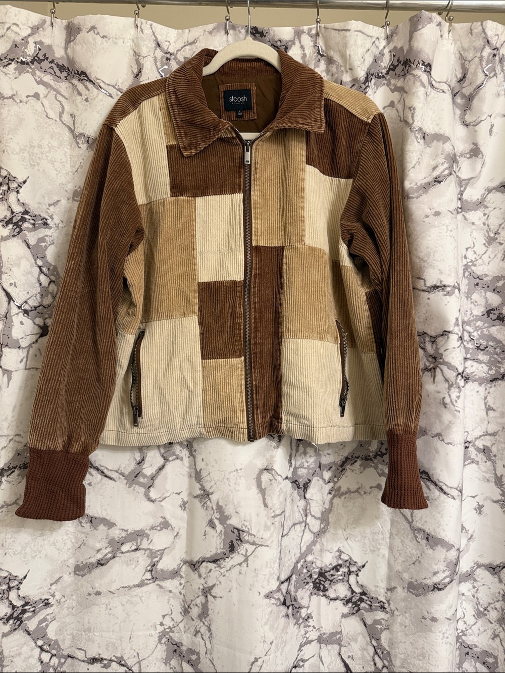 Stoosh Corduroy Patchwork Jacket